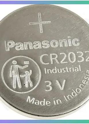 Батарея panasonic cr-2032 3v літієва батарейка для годинників пультів дистанційного керування