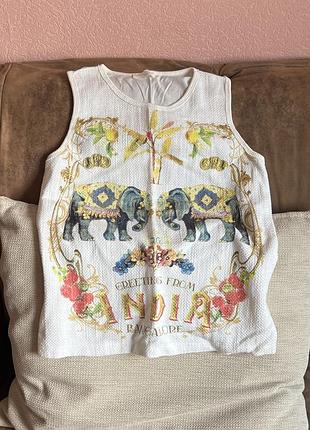Летняя майка zara