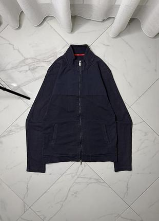 Чоловіча преміум кофта зіп-худі bogner cotton french terry, розмір m (eu 48) оригінал