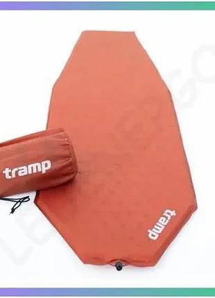 Коврик самонадувающийся tramp ultralight tpu оранжевый 180х50х2,5см для кемпинга и туризма