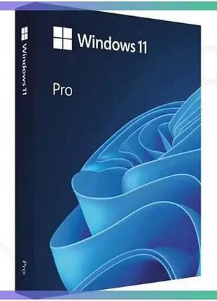 Операційна система microsoft windows 11 pro 64-bit українська usb для комп'ютера