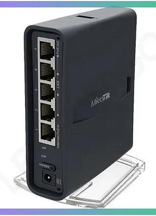 Маршрутизатор mikrotik hap ac lite tc бездротовий роутер для дому та офісу 5ghz 802.11ac