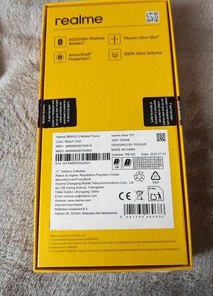Продаю телефон realme hote 7ot 9
