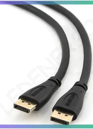Кабель displayport cablexpert 1,8м для підключення монітора комп'ютера відеокабель