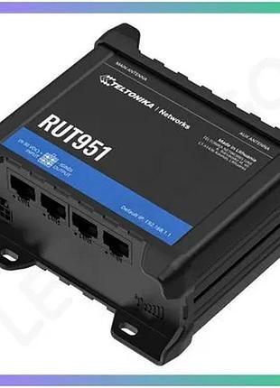 Маршрутизатор 4g lte wi-fi dual-sim teltonika rut951 роутер для дому та офісу бездротовий інтернет