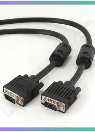 Кабель vga-vga 20м cablexpert для підключення монітора комп'ютера відеокабель 20 метрів