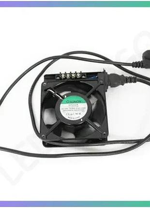 Вентилятор e-server 120х120х38 мм з кабелем живлення охолоджувач для комп'ютера вентилятор для пк