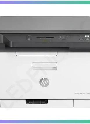 Багатофункціональний пристрій hp color laserjet m178nw кольоровий принтер сканер копір для офісу