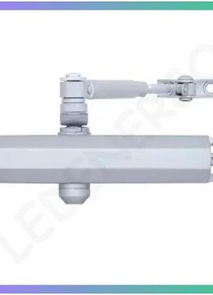 Дотягувач дверний ryobi d-1504 сріблястий механізм для автоматичного закриття дверей