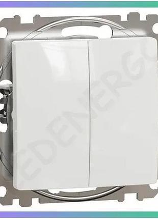Вимикач прохідний schneider electric sedna design білий для управління освітленням