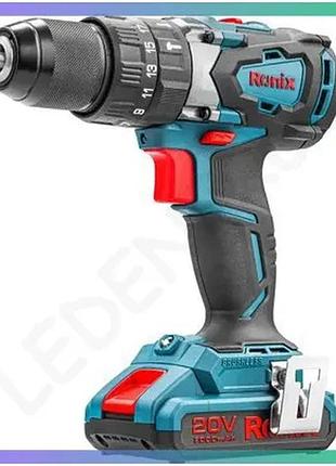 Дриль ronix 8905k синій електричний шуруповерт для домашніх робіт та ремонту