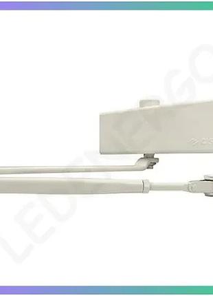 Дотягувач дверний cisa professional plus2 std до 80 кг fire білий механізм для дверей