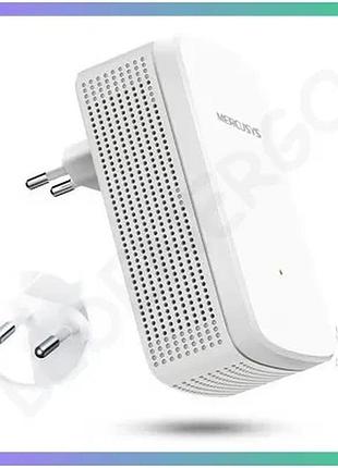Підсилювач wi-fi сигналу mercusys me20 ac750 білий розширювач бездротової мережі для дому