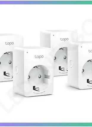 Розумна wi-fi розетка tp-link tapo p100 для дистанційного керування електроприладами