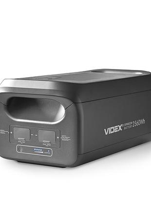 Аккумулятор videx bg1-2500 2560втч lifepo4 дополнительная батарея для зарядной станции