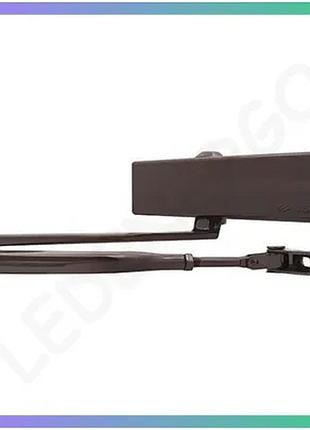 Дотягувач дверний cisa professional plus2 до 120 кг fire коричневий для автоматичного закриття дверей