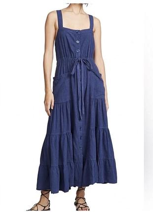 Free people сарафан льон