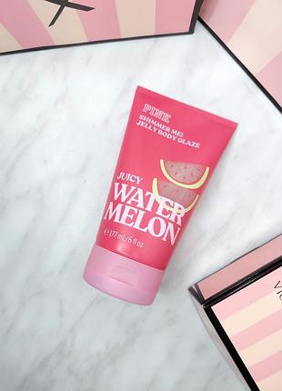 Глазур для тела с шиммером «juicy watermelon». pink. victoria’s secret. оригинал 🇺🇸