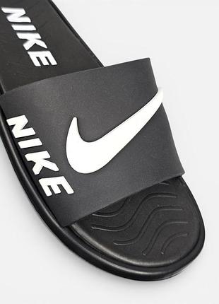 Женские шлепанцы nike slide
 black  white