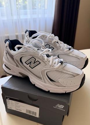 New balance 530 white/blue (mr530sg), розмір 37