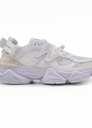 Женские кроссовки new balance 9060 summer white/smb+ 🔗