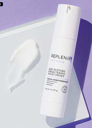 Replenix age restore brightening moisturizer освітлюючий зволожувальний крем з ніацинамидами, 50 мл