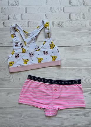 👙260грн👙134/136см
pokemon pikachu збірнтй комплект lefties & primark