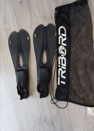 Ласти tribord decathlon розмір 32-36 у гарному стані