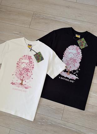 Футболки bape розміри xs-xl матеріал бавовна