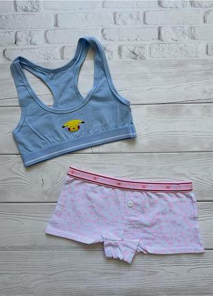 👙260грн👙134/136см
збірний комплект pokemon pikachu lefties & primark