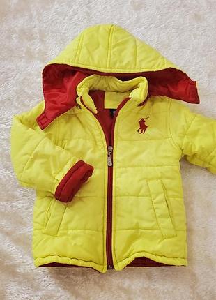 Стильная куртка polo ralph lauren в идеальном состоянии  , размер 104