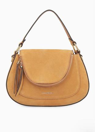 Оригінальна замшева сумка sole від coccinelle сумка-хобо coccinelle sole suede handbag