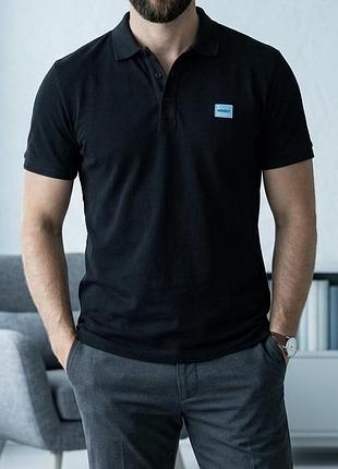 Чоловіче поло hugo (hugo boss) dereso232, red label , розмір l (колекція 2024)