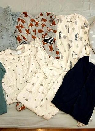 Hm primark carters набір чоловічків-сліпів 98р 10 шт