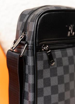 Сумка через плечо lv black 4