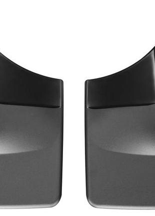Брызговики ford f150 2015-2021 задние, без расширителей, черные, 2шт weathertech 120050