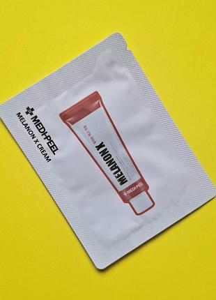 Високоефективний відбілюючий крем medipeel+ melanon cream з ніацинамідом