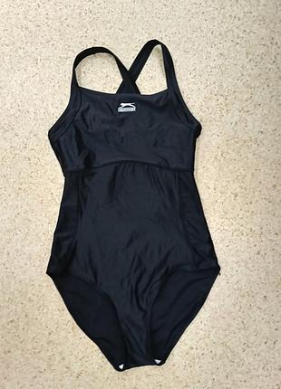 Купальник slazenger черного цвета, s/m