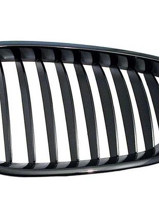 Решетка радиатора bmw 5-series e60/e61 2003-2010, левая, черная, avtm, 181404993