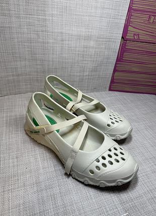 Оригінальні босоніжки сандалі на липучці  skechers аквашузи