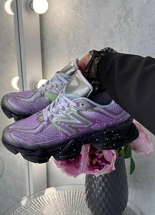 New balance 9060 prism purple neon green