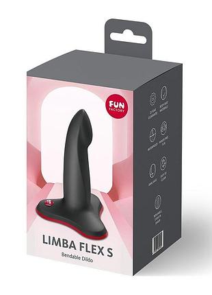 Фаллоимитатор fun factory limba flex s black (мятая упаковка!!!) 7