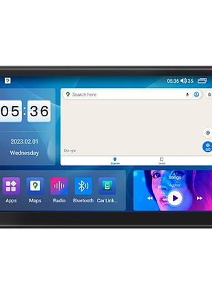 Штатна магнітола lesko сумісна з ford transit 2006-2013 екран 9" 2/32 gb carplay 4g wi-fi gps prime