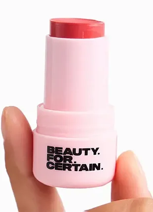 Бальзам-стик для губ и щек beauty for certain lip + cheek stick in sangria (strawberry sorbet - berry pink)