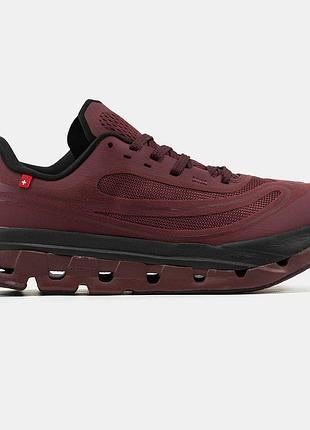 Бордовые кроссовки унисекс loewe cloudflow 5 burgundy х лойве 41