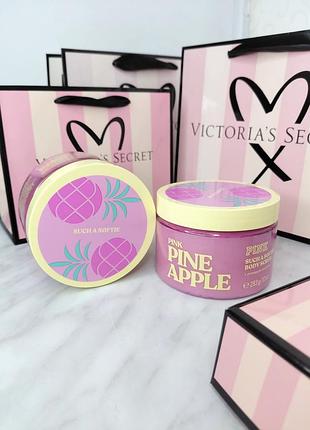 Скраб для тела «pink pineapple». pink. victoria’s secret. оригинал 🇺🇸
