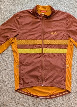 Мериносовая велокуртка/джерси rapha brevet long sleeve windblock