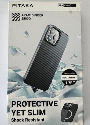 Чехол pitaka magez case 4 для iphone 15 pro max 4