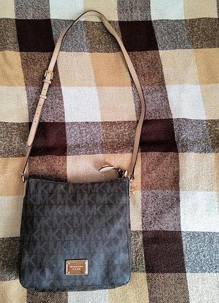 Сумка наплечная michael kors jet set travel messenger bag