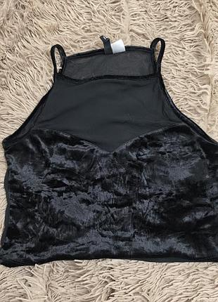 Кроп топ майка h&m